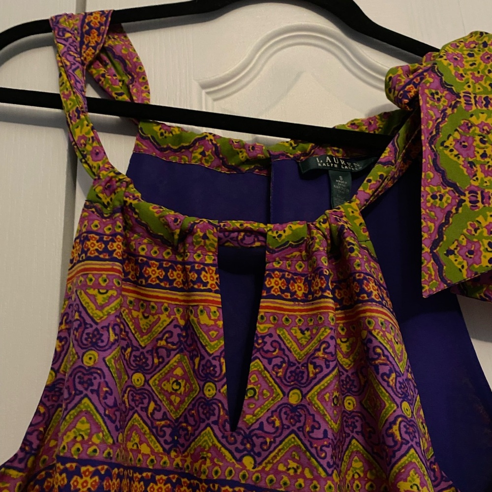 Ralph Lauren Multicolor Patterned Top - Picture 4 of 5